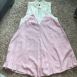 pink mauve dress